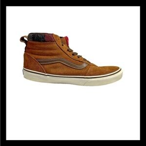 Vans Skate Hi MTE Weather Brown Suede Men’s Skate Sneakers Size 8 Women’s Size 6